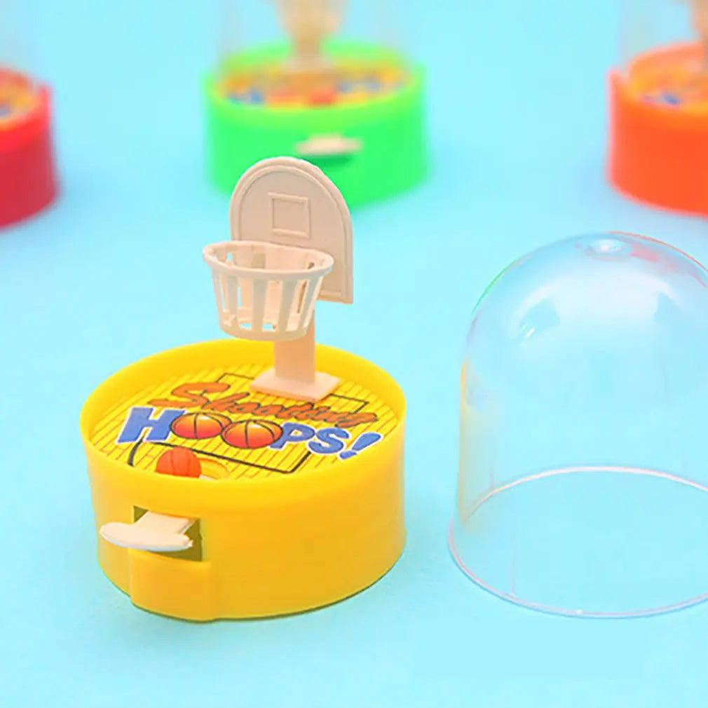 1 Piece Novelty Toy Mini Pocket Finger Basketball Pitching Game For Children Multifunction Intelligence Smart Toys Random Color