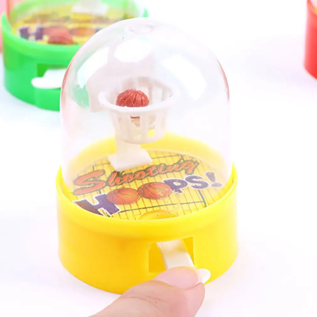 1 Piece Novelty Toy Mini Pocket Finger Basketball Pitching Game For Children Multifunction Intelligence Smart Toys Random Color