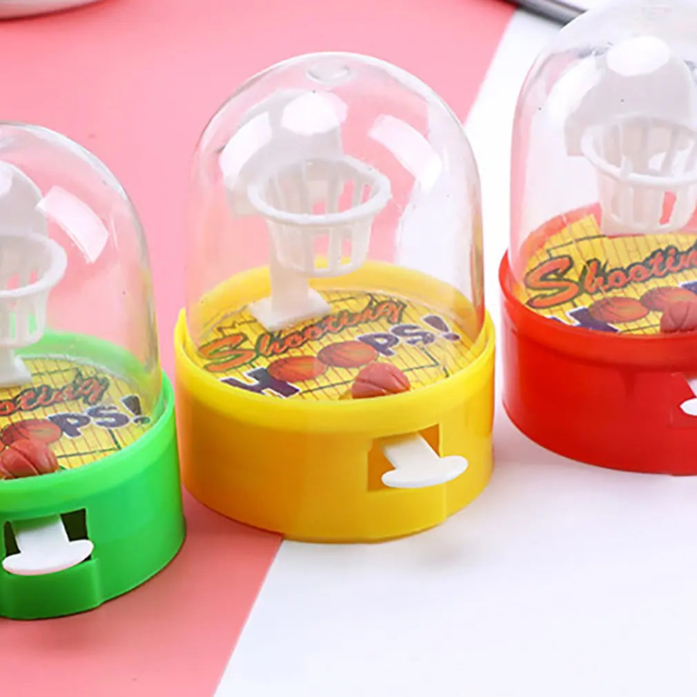 1 Piece Novelty Toy Mini Pocket Finger Basketball Pitching Game For Children Multifunction Intelligence Smart Toys Random Color